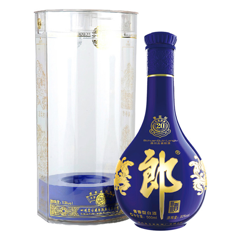 郎酒青花郎53度酱香型500ml单瓶装