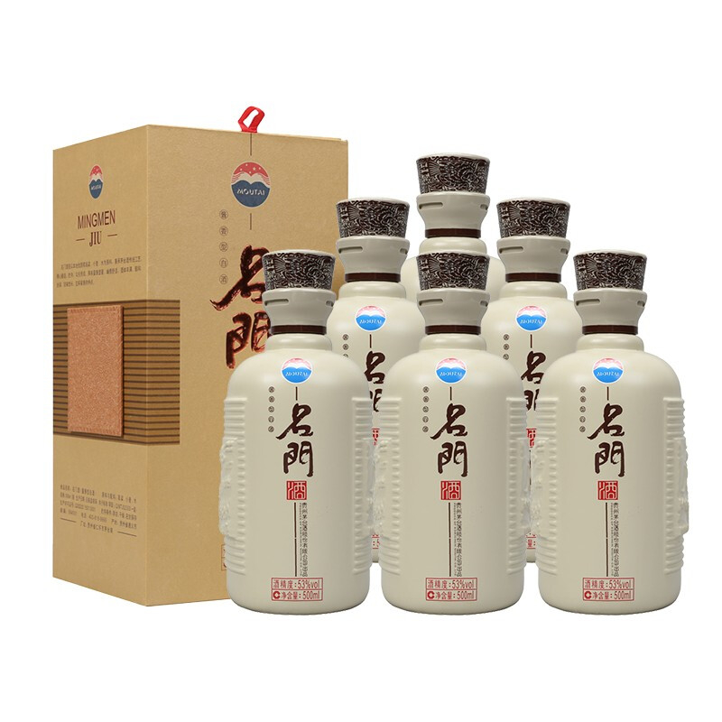 贵州茅台集团名门酒灰色53度酱香型白酒500ml