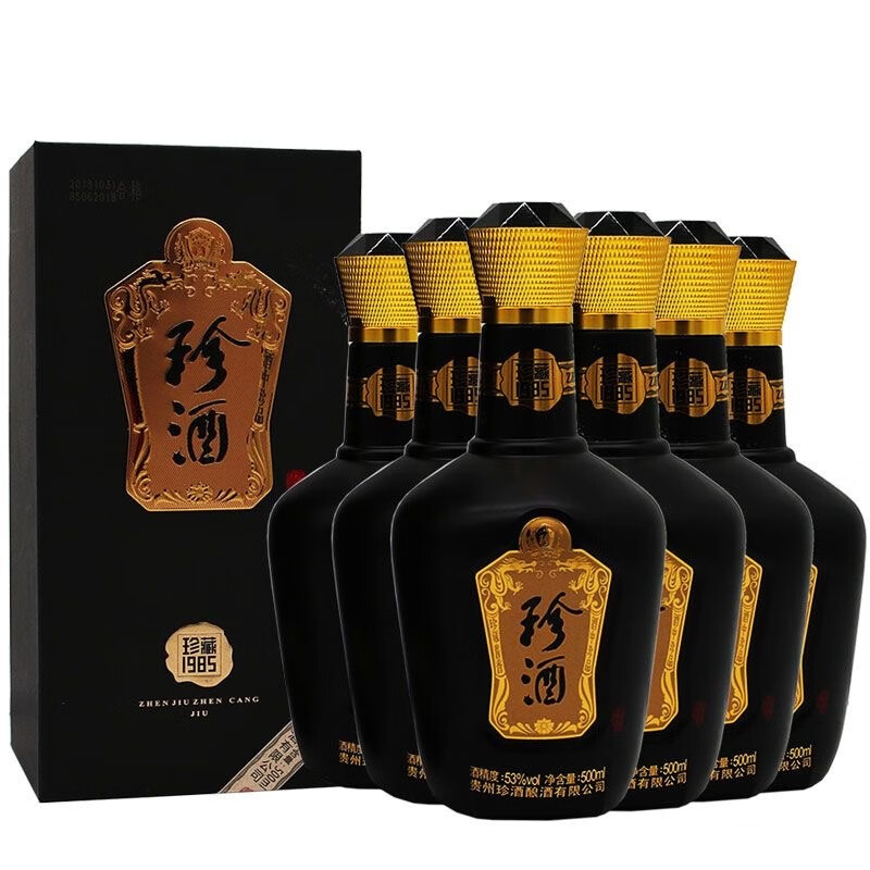 珍酒 1985 53度 酱香型白酒 500ml*1瓶