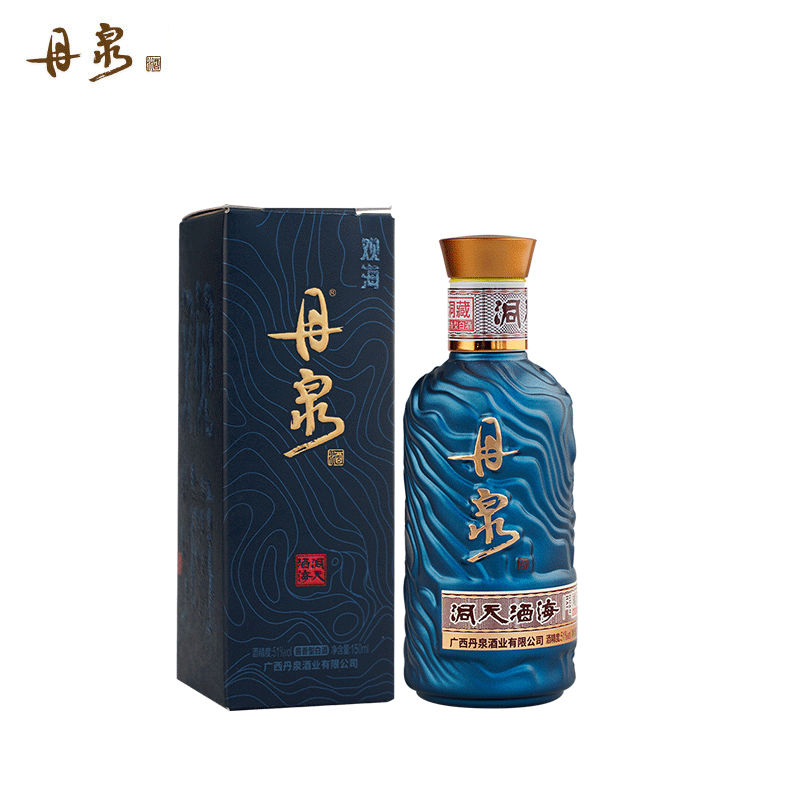 丹泉洞天酒海51度酱香型白酒 150ml