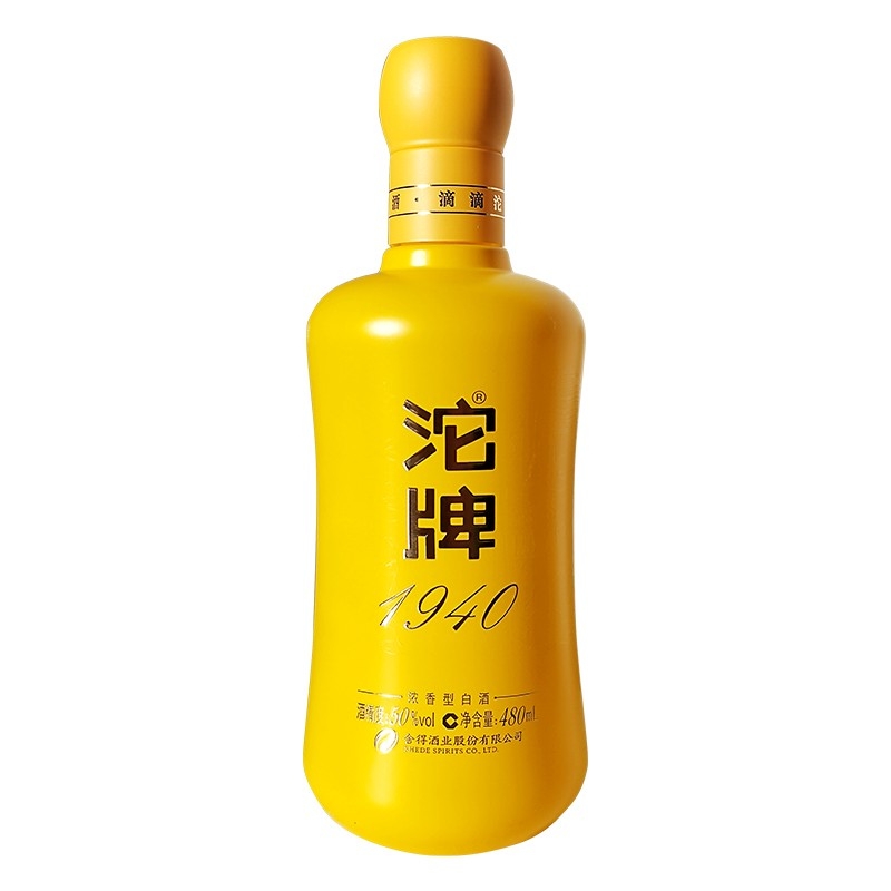 沱牌1940黄色50度浓香型白酒480ml