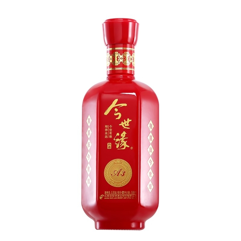 年 今世缘 A3 42度白酒 500ml 单瓶装