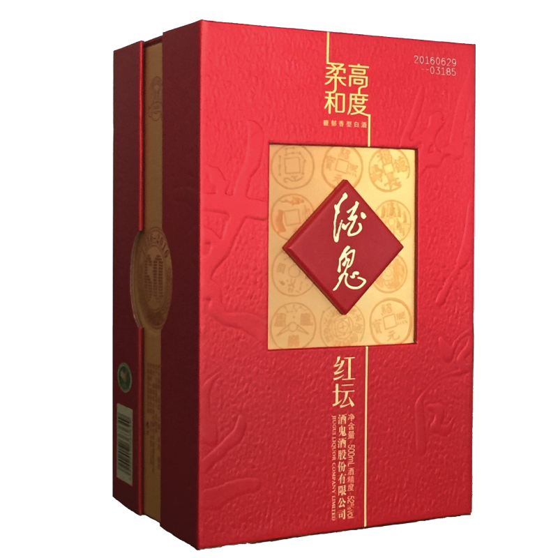 酒鬼 紅壇 52度白酒 500ml 單瓶裝