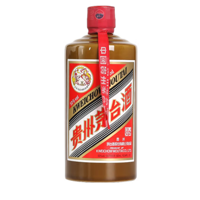 2022年 53度茅台（精品）酱香型白酒礼盒 500ml 2瓶