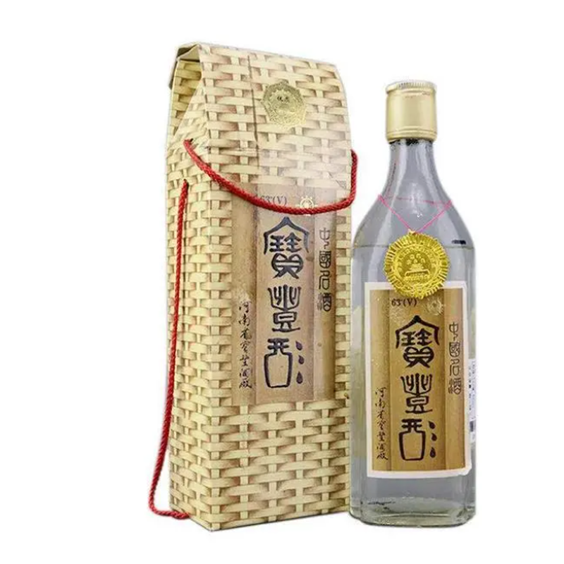 1991年寶豐黃標(biāo)63度白酒500ml