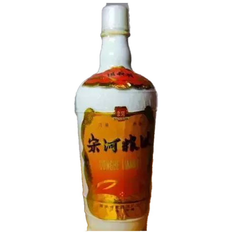 1983年宋河白玻瓶54度白酒500ml