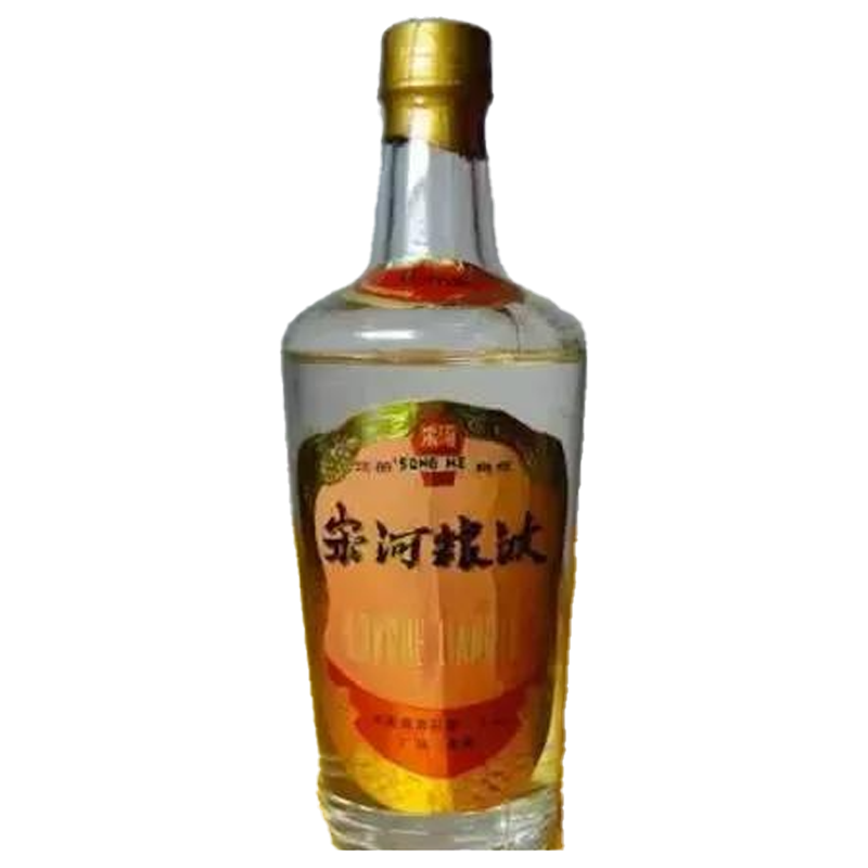 1982年宋河牌蘿卜瓶54度白酒500ml