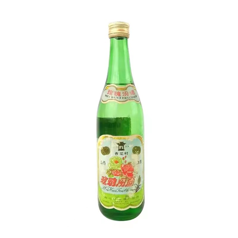 1989年汾酒玫瑰汾清香型白酒500ml单瓶