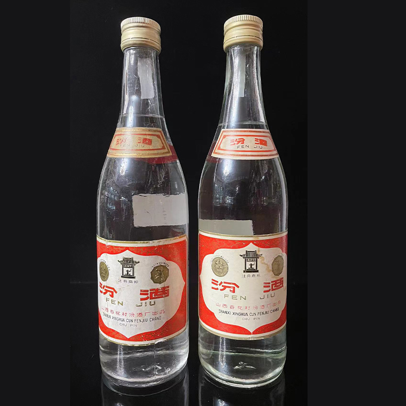 1980年汾酒古井亭清香型白酒65度500ml单瓶