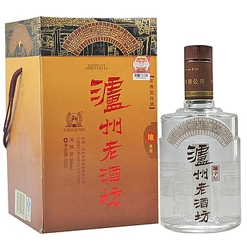 四川泸州老窖5年泸州老酒坊地字坛口感浓香型38度白酒500ml单瓶装