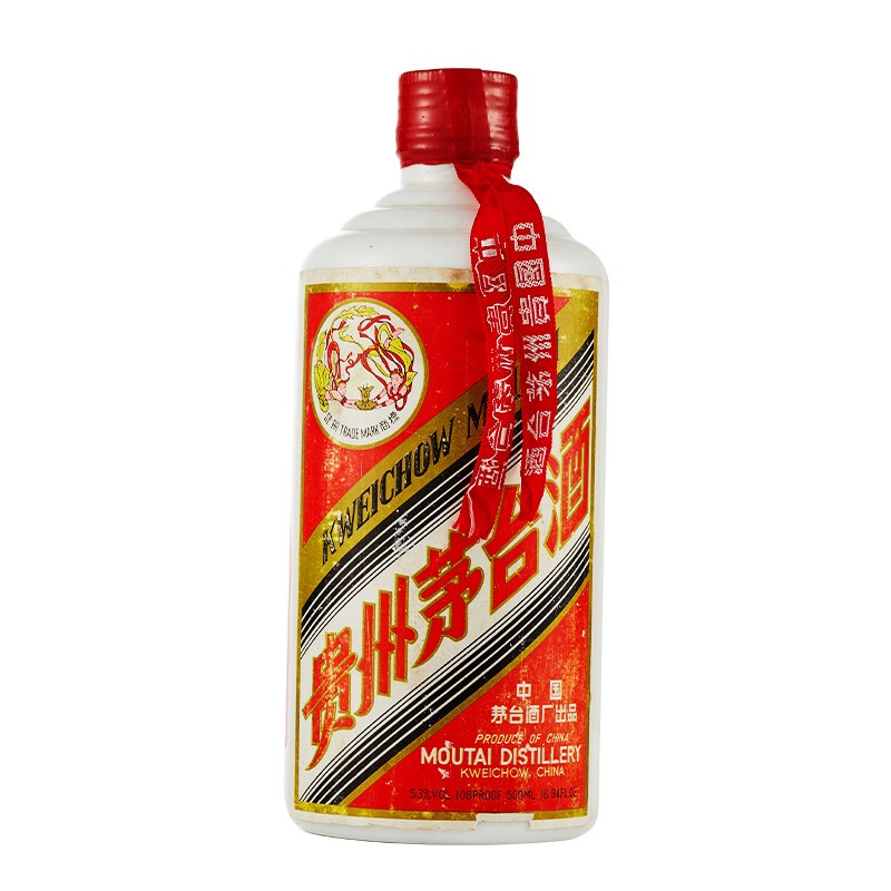 貴州茅臺集團1987年飛天茅臺口感醬香型53度白酒500ml單瓶裝