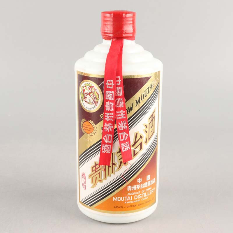 貴州茅臺集團(tuán)1991年鐵蓋珍品口感醬香型53度白酒500ml單瓶裝