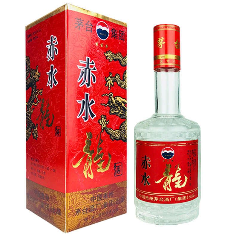 貴州茅臺集團(tuán)2000年赤水龍口感濃香型52度白酒500ml單瓶裝