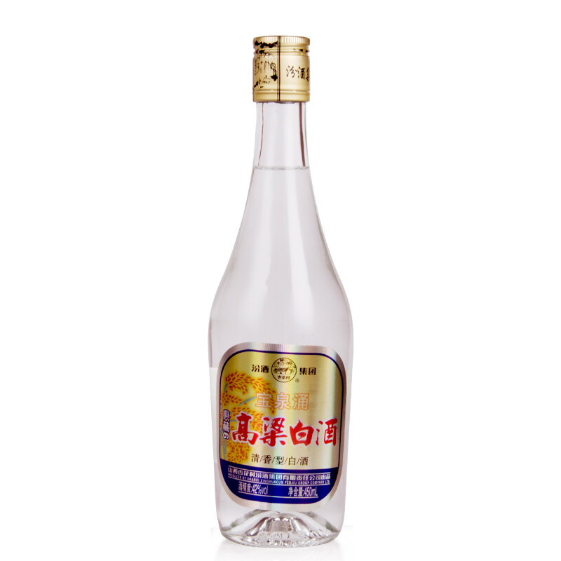 汾酒集團(tuán)典藏6高粱白酒口感清香型42度白酒450ml單瓶裝