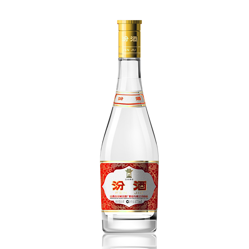 2016年汾酒 黄盖 清香型白酒 53度 475ml