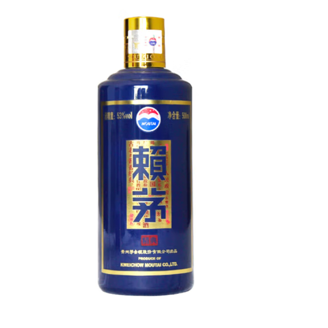 赖茅 精典 酱香型白酒 53度 500ml 单瓶装