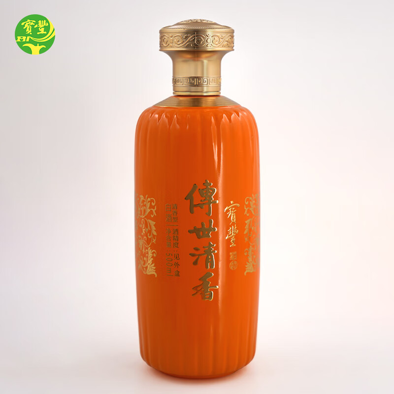 寶豐傳世清香唐風46度清香型白酒500ml