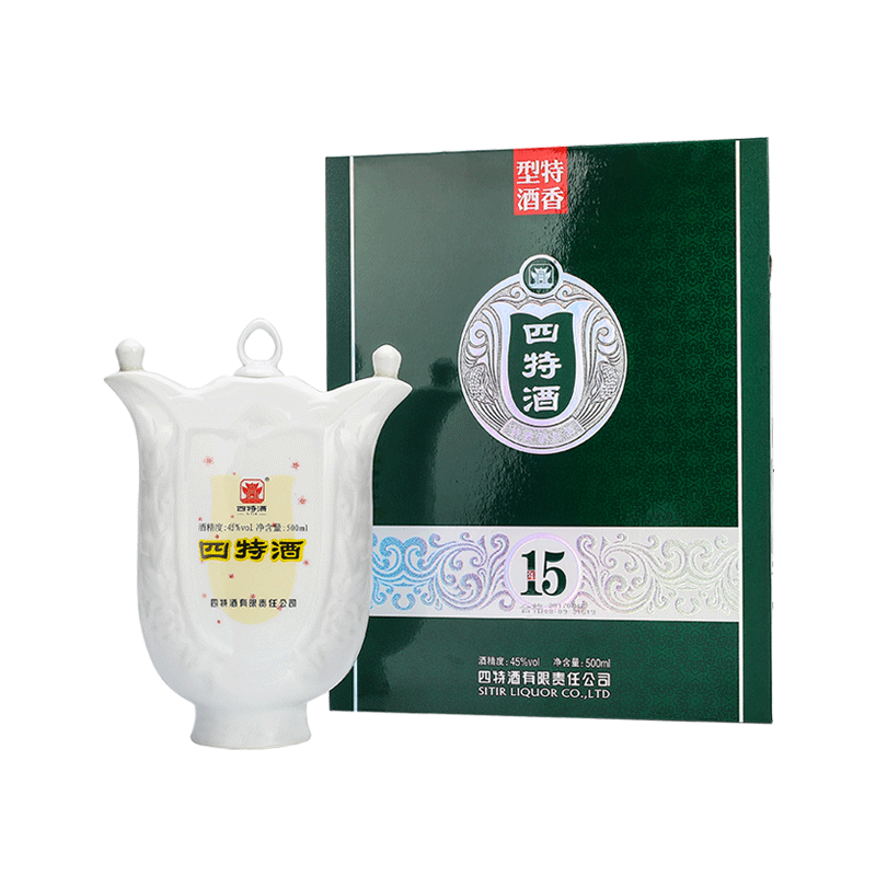 四特十五年陈酿45度特香型白酒500ml