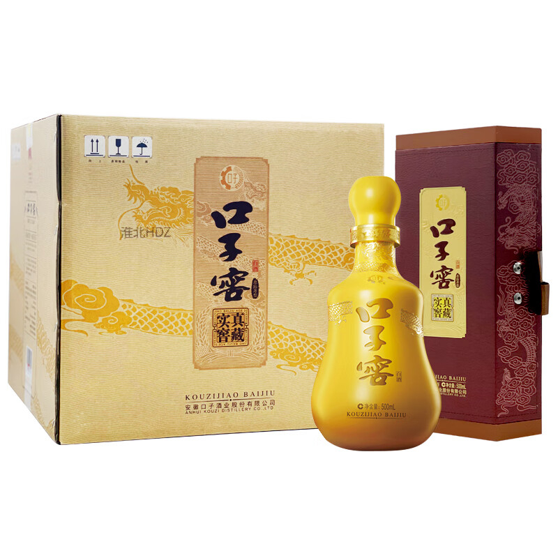 口子窖三十年型50度兼香型白酒500ml