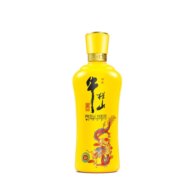 牛栏山酒业百年特酿10 38度浓香型白酒500ml