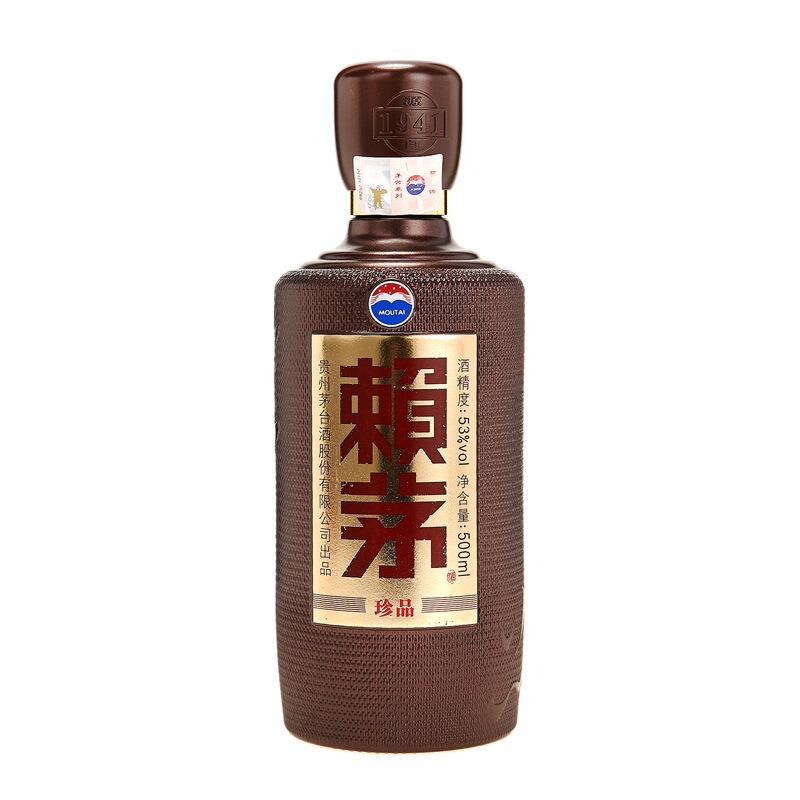 53度赖茅珍品酱香型500ml单瓶装