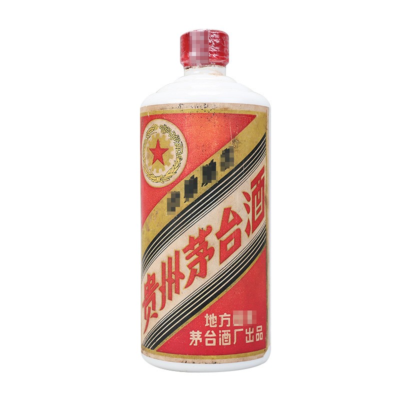 貴州茅臺集團(tuán)1983年五星茅臺口感醬香型53度白酒540ml單瓶裝