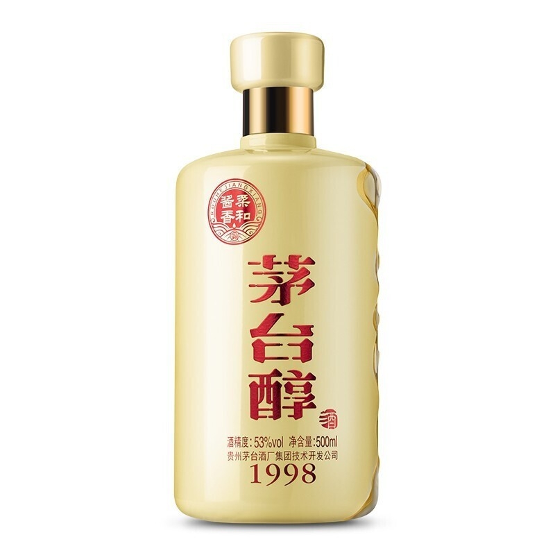 茅台醇 1998 53度白酒 500ml*6