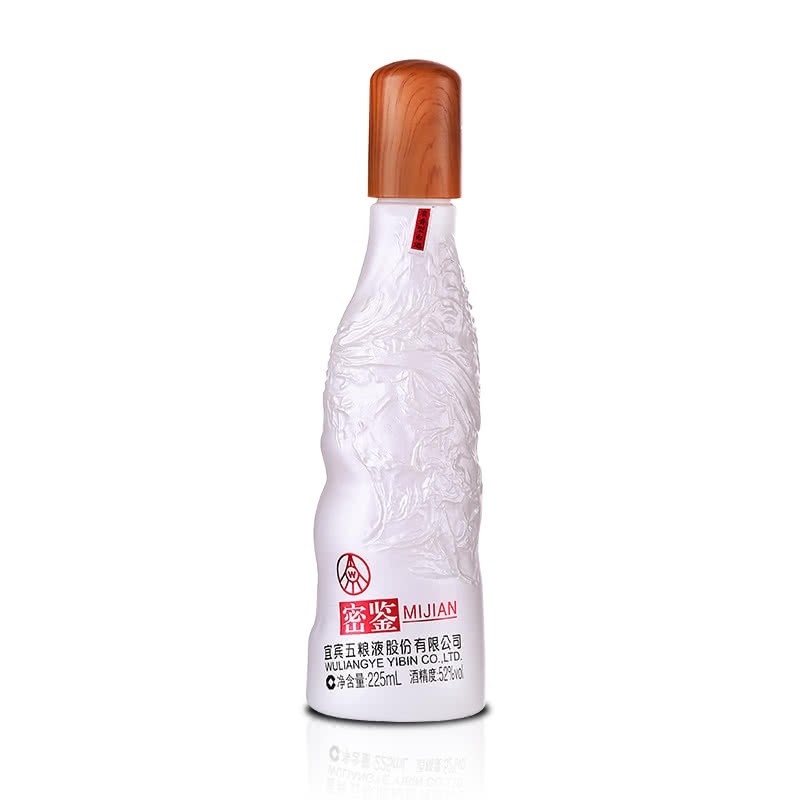 五糧液密鑒鑒賞藝術52度濃香型白酒225ml