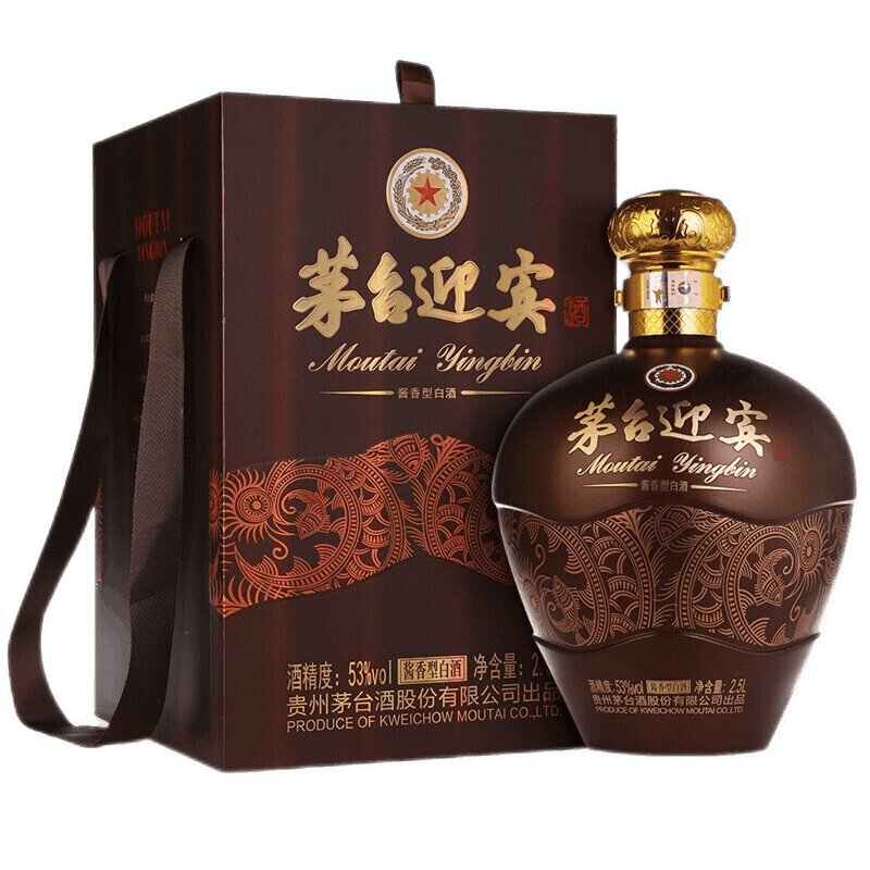 貴州茅臺集團迎賓酒25L壇裝口感醬香型53度白酒2500ml壇裝