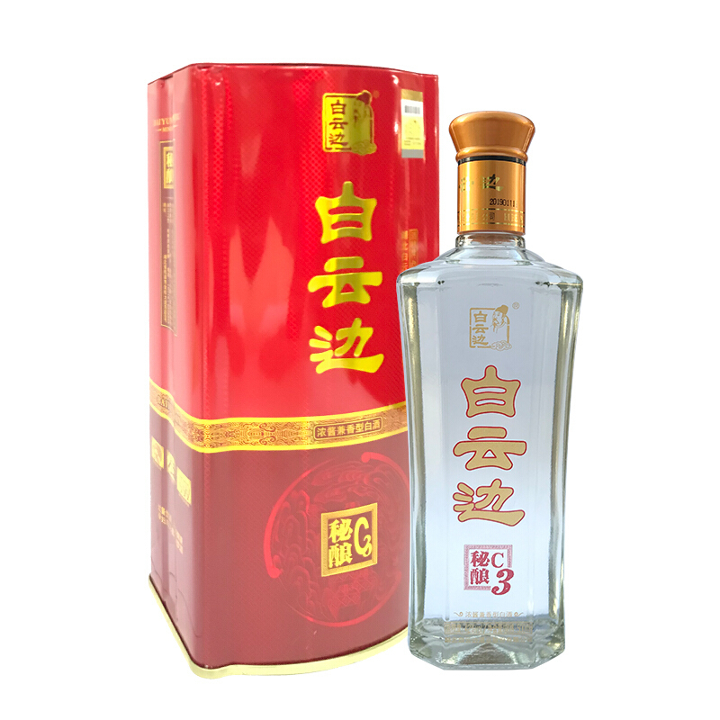 湖北白云邊酒業(yè)秘釀C3 42度濃醬兼香型500ml單瓶裝