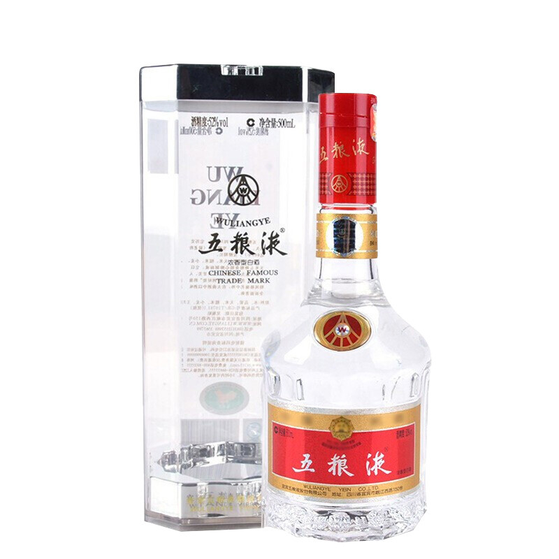 五糧液2005年普五口感濃香型52度白酒500ml單瓶裝