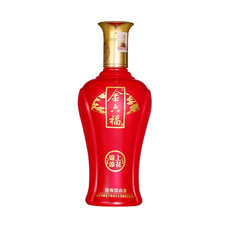 金六福酒锦上添花50度浓香型500ml