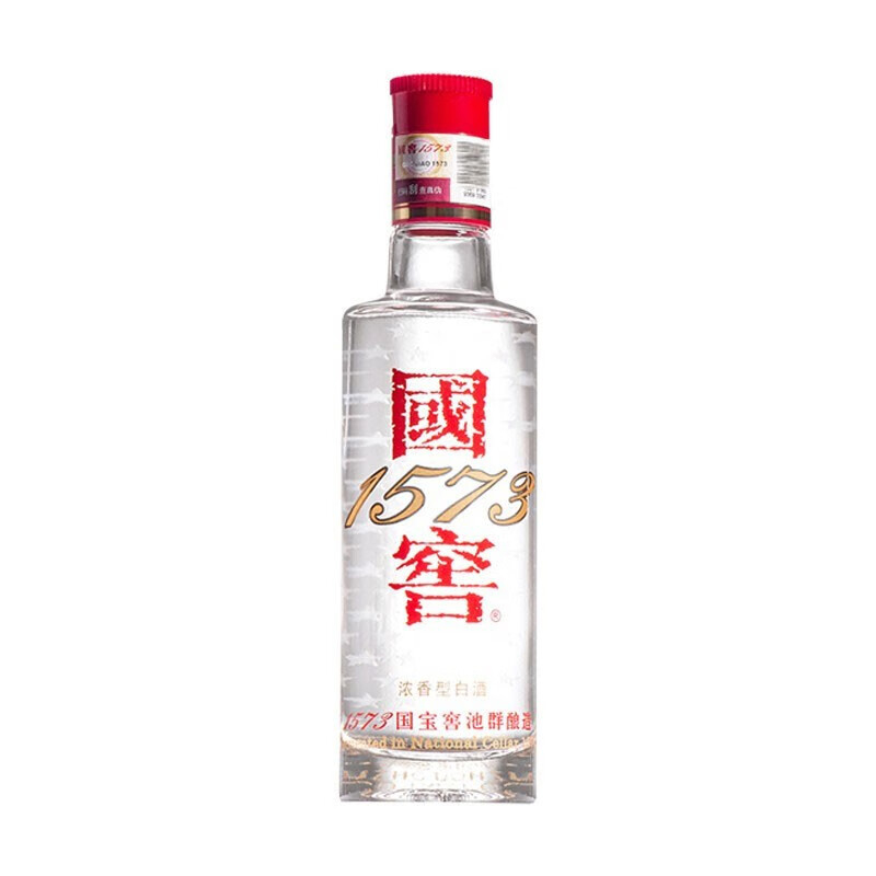 泸州老窖 国窖1573 浓香型白酒 43度100ml 单瓶装