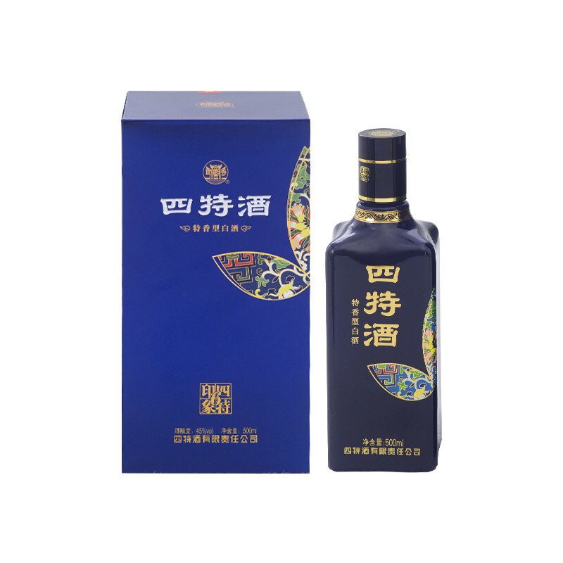 江西省四特酒印象6號(hào)45度特香型白酒500ml單瓶裝