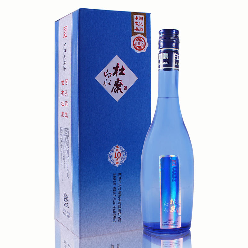 杜康酒41度白水杜康生態(tài)窖藏10口感濃香型480ml單瓶裝